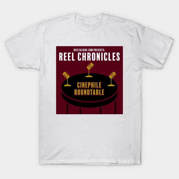 Cinephile Roundtable Main Logo T-Shirt by Reel Talk Inc.